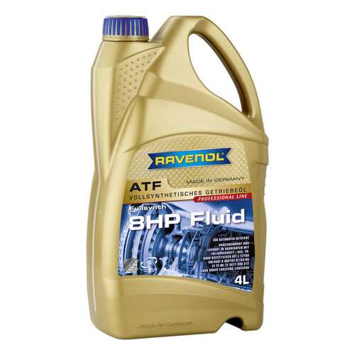 Трансмиссионное масло RAVENOL ATF 8 HP Fluid 4л 1211124-004-01-999 в Роснефть