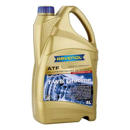 Трансмиссионное масло RAVENOL ATF T-WS Lifetime 4л 1211106-004-01-999 в Роснефть