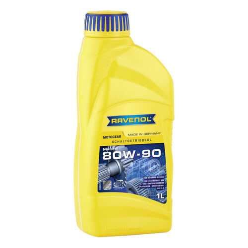 Трансмиссионное масло RAVENOL Motogear 80w90 1л 1250055-001-01-999 в Роснефть