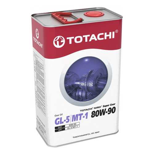 Трансмиссионное масло TOTACHI NIRO Super Gear 80w90 4л в Роснефть