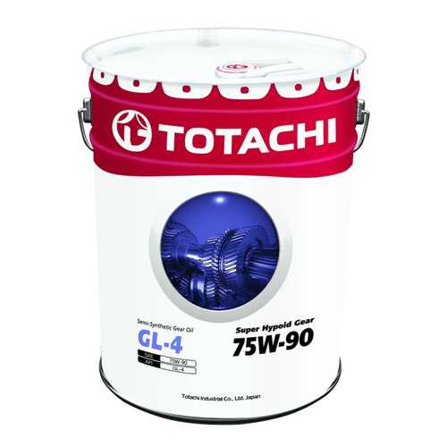 Трансмиссионное масло TOTACHI Super Hypoid Gear Oil Semi-Synthetic 75w90 20л 4562374692237 в Роснефть