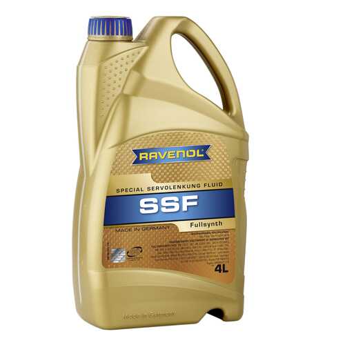 Гидравлическое масло RAVENOL SSF Special Servolenkung Fluid 4л 1181100-004-01-999 в Роснефть