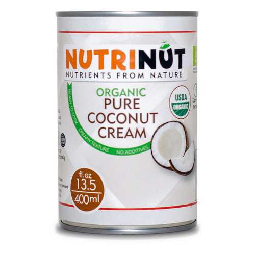 Кокосовый крем Nutrinut organic coconut cream 400 мл в Роснефть