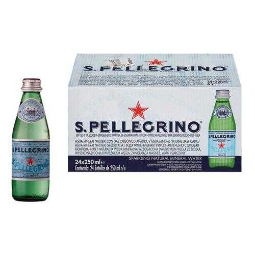 Минеральная вода газ S.Pellegrino 0.5 л стекло по 24 шт в Роснефть